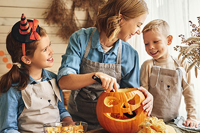 Pumpkin carving safety tips